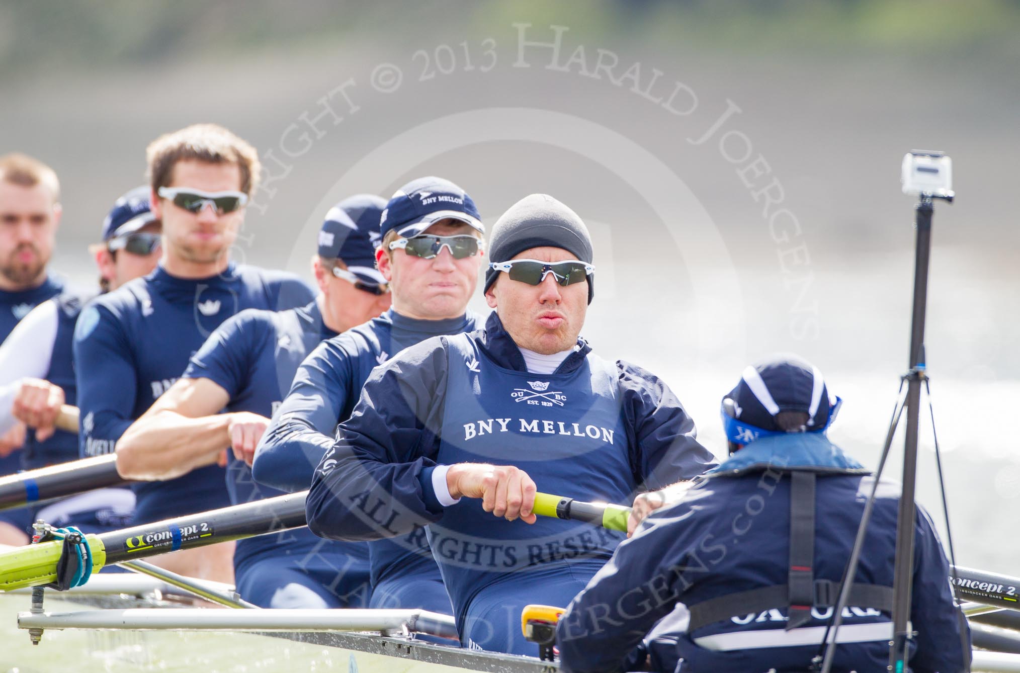 The Boat Race season 2013 -  Tideway Week (Friday) and press conferences.
River Thames,
London SW15,

United Kingdom,
on 29 March 2013 at 11:24, image #106