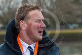 The Boat Race 2013: Sir Matthew Pinsent, umpire for the Blue Boat Race and in charge of the toss of the coin for the main 2013 Boat Race..
Putney,
London SW15,

United Kingdom,
on 31 March 2013 at 14:24, image #76
