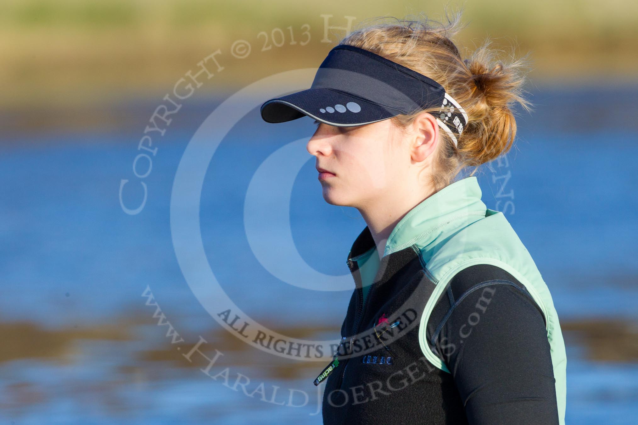 The Boat Race season 2014 - Women's Trial VIIIs(CUWBC, Cambridge): Wink Wink: 3 Hannah Roberts..
River Thames between Putney Bridge and Mortlake,
London SW15,

United Kingdom,
on 19 December 2013 at 13:48, image #274