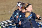 The Boat Race season 2014 - Women's Trial VIIIs (OUWBC, Oxford): Boudicca: Cox Erin Wysocki-Jones, Stroke Anastasia Chitty, 7 Maxie Scheske..
River Thames between Putney Bridge and Mortlake,
London SW15,

United Kingdom,
on 19 December 2013 at 12:37, image #40