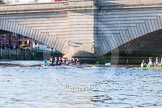The Boat Race season 2014 - Women's Trial VIIIs(CUWBC, Cambridge): Nudge Nudge vs Wink Wink..
River Thames between Putney Bridge and Mortlake,
London SW15,

United Kingdom,
on 19 December 2013 at 14:01, image #295