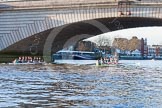 The Boat Race season 2014 - Women's Trial VIIIs(CUWBC, Cambridge): Nudge Nudge vs Wink Wink..
River Thames between Putney Bridge and Mortlake,
London SW15,

United Kingdom,
on 19 December 2013 at 14:01, image #297