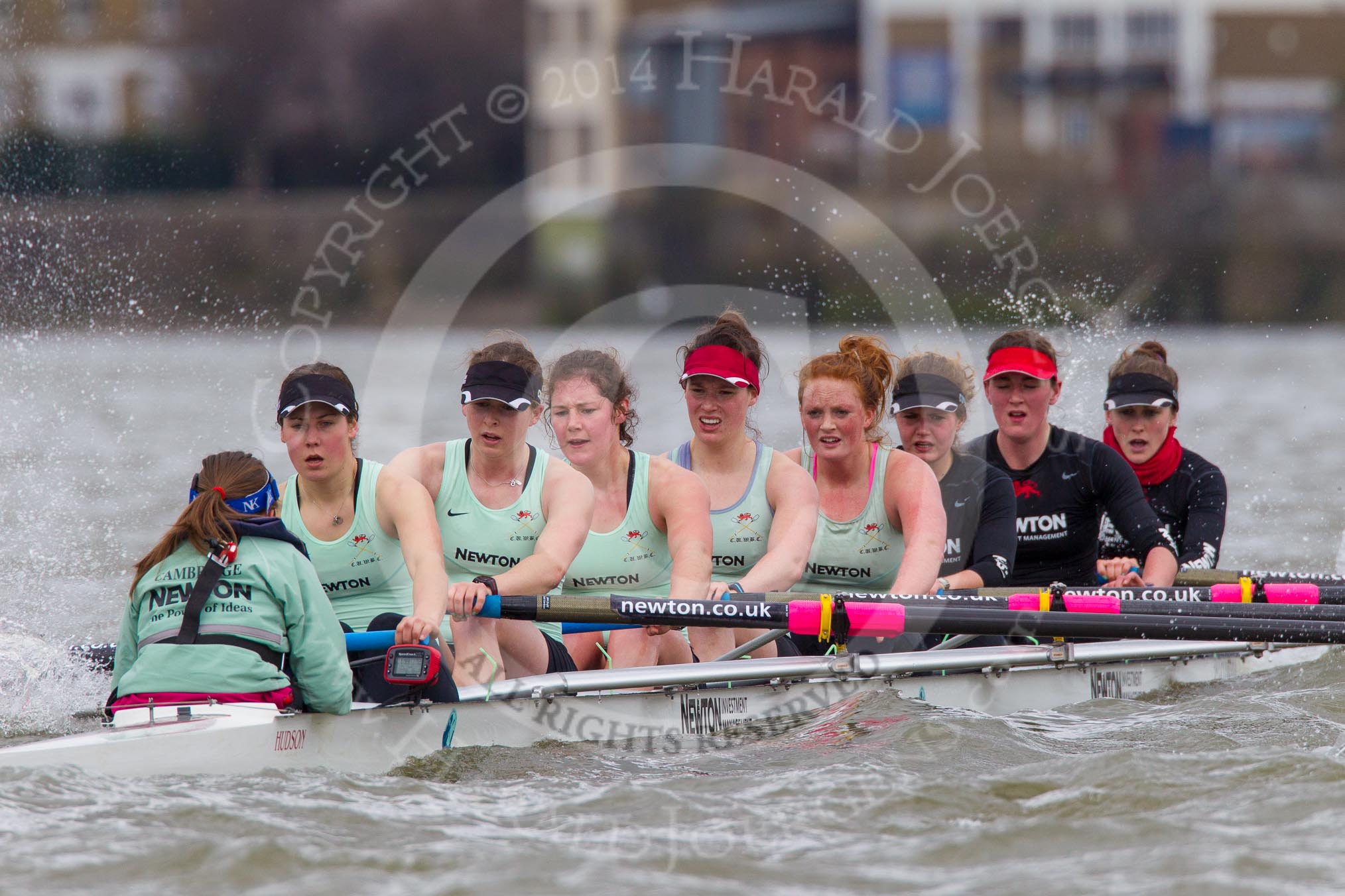 The Boat Race season 2014 - fixture CUWBC vs Thames RC: In the Thames RC boat stroke Katie O'Toole..




on 02 March 2014 at 13:15, image #106