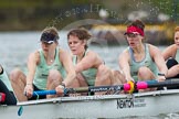 The Boat Race season 2014 - fixture CUWBC vs Thames RC: The Cambridge boat:  7 Claire Watkins, 6 Melissa Wilson, 5 Catherine Foot, and 4 Izzy Vyvyan..




on 02 March 2014 at 13:11, image #58