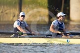 The Boat Race season 2014 - fixture OUBC vs German U23: The OUBC boat: 7 Sam O’Connor, stroke Constantine Louloudis..
River Thames between Putney Bridge and Chiswick Bridge,



on 08 March 2014 at 16:42, image #16