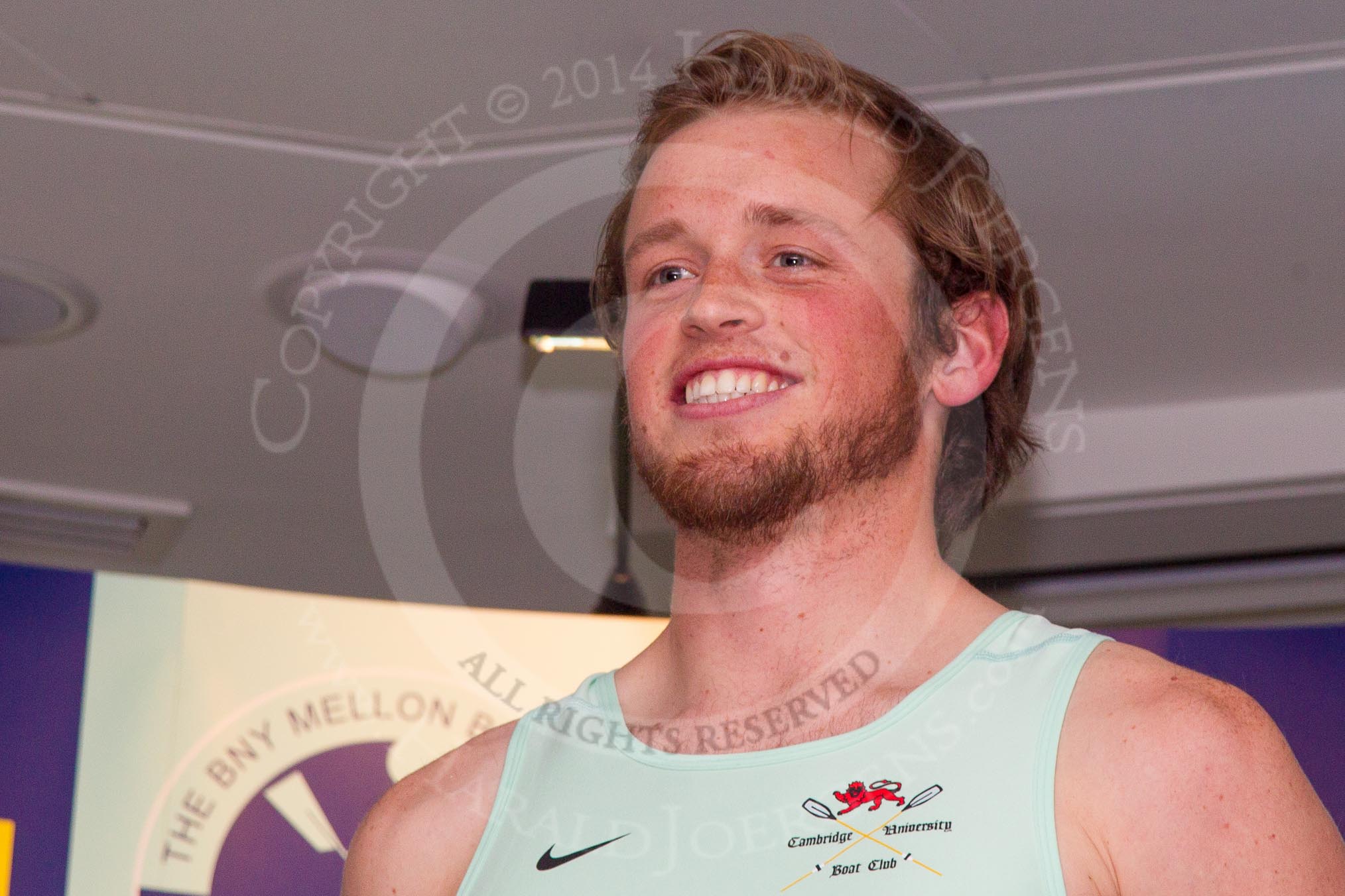 The Boat Race season 2014 - Crew Announcement and Weigh In: The 2014 Boat Race crews: Cambridge 2 seat Luke Juckett - 84.2kg..
BNY Mellon Centre,
London EC4V 4LA,
London,
United Kingdom,
on 10 March 2014 at 11:59, image #82