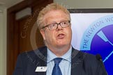 The Boat Race season 2014 - Crew Announcement and Weigh In: Michael Cole-Fontayn, speaking for the Boat Race sponsors BNY Mellon and Newton..
BNY Mellon Centre,
London EC4V 4LA,
London,
United Kingdom,
on 10 March 2014 at 11:42, image #10