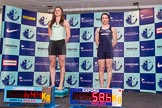 The Boat Race season 2014 - Crew Announcement and Weigh In: The 2014 Women's Boat Race crews, Cambridge bow Caroline Reid and Oxford bow Elizabeth Fenje..
BNY Mellon Centre,
London EC4V 4LA,
London,
United Kingdom,
on 10 March 2014 at 11:44, image #13