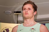 The Boat Race season 2014 - Crew Announcement and Weigh In: The 2014 Boat Race crews: Cambridge bow Michael Thorp - 88kg..
BNY Mellon Centre,
London EC4V 4LA,
London,
United Kingdom,
on 10 March 2014 at 11:58, image #78