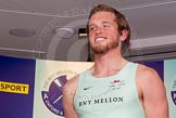 The Boat Race season 2014 - Crew Announcement and Weigh In: The 2014 Boat Race crews: Cambridge 2 seat Luke Juckett - 84.2kg..
BNY Mellon Centre,
London EC4V 4LA,
London,
United Kingdom,
on 10 March 2014 at 11:59, image #81