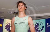 The Boat Race season 2014 - Crew Announcement and Weigh In: The 2014 Boat Race crews: Cambridge 3 seat Iwo Dawkins - 89.2kg..
BNY Mellon Centre,
London EC4V 4LA,
London,
United Kingdom,
on 10 March 2014 at 12:00, image #88