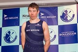 The Boat Race season 2014 - Crew Announcement and Weigh In: The 2014 Boat Race crews: Oxford 5 seat Malcolm Howard - 108.2kg..
BNY Mellon Centre,
London EC4V 4LA,
London,
United Kingdom,
on 10 March 2014 at 12:02, image #95