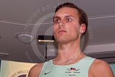 The Boat Race season 2014 - Crew Announcement and Weigh In: The 2014 Boat Race crews: Cambridge 6 seat Matthew Jackson - 94.4kg..
BNY Mellon Centre,
London EC4V 4LA,
London,
United Kingdom,
on 10 March 2014 at 12:03, image #103