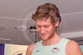 The Boat Race season 2014 - Crew Announcement and Weigh In: The 2014 Boat Race crews: Cambridge stroke Henry Hoffstot - 89.6kg..
BNY Mellon Centre,
London EC4V 4LA,
London,
United Kingdom,
on 10 March 2014 at 12:05, image #113