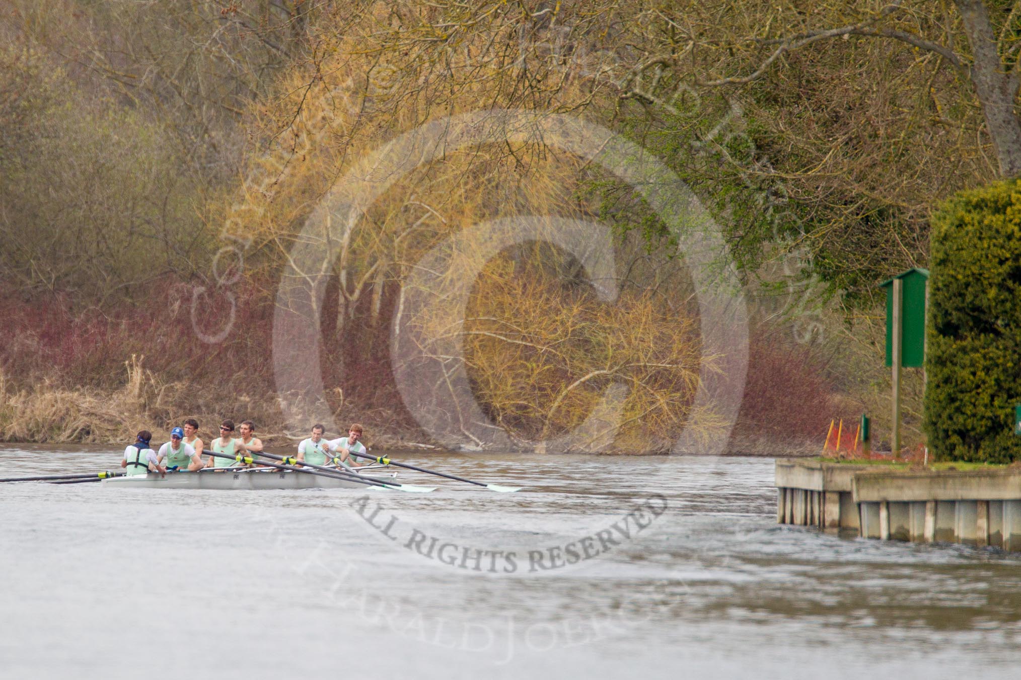 The Women's Boat Race and Henley Boat Races 2014: The Lightweight Men's Boat Race - OULRC vs CULRC. Cambridge has won the race..
River Thames,
Henley-on-Thames,
Buckinghamshire,
United Kingdom,
on 30 March 2014 at 15:42, image #405