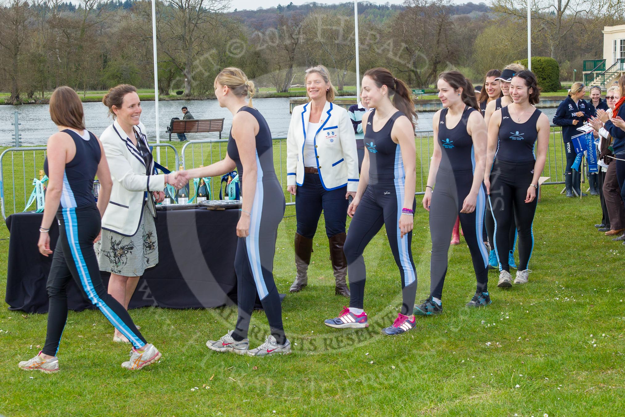 The Women's Boat Race and Henley Boat Races 2014.
River Thames,
Henley-on-Thames,
Buckinghamshire,
United Kingdom,
on 30 March 2014 at 16:50, image #470