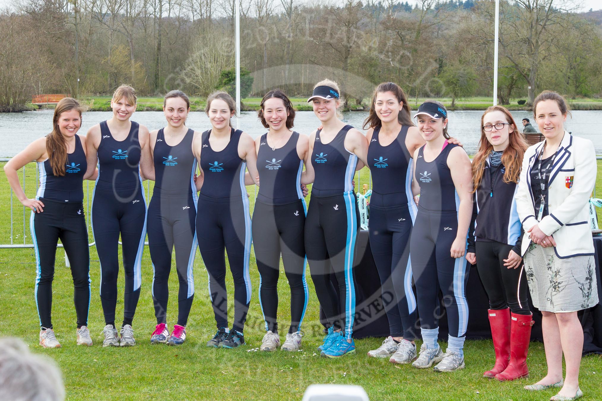 The Women's Boat Race and Henley Boat Races 2014.
River Thames,
Henley-on-Thames,
Buckinghamshire,
United Kingdom,
on 30 March 2014 at 16:50, image #474