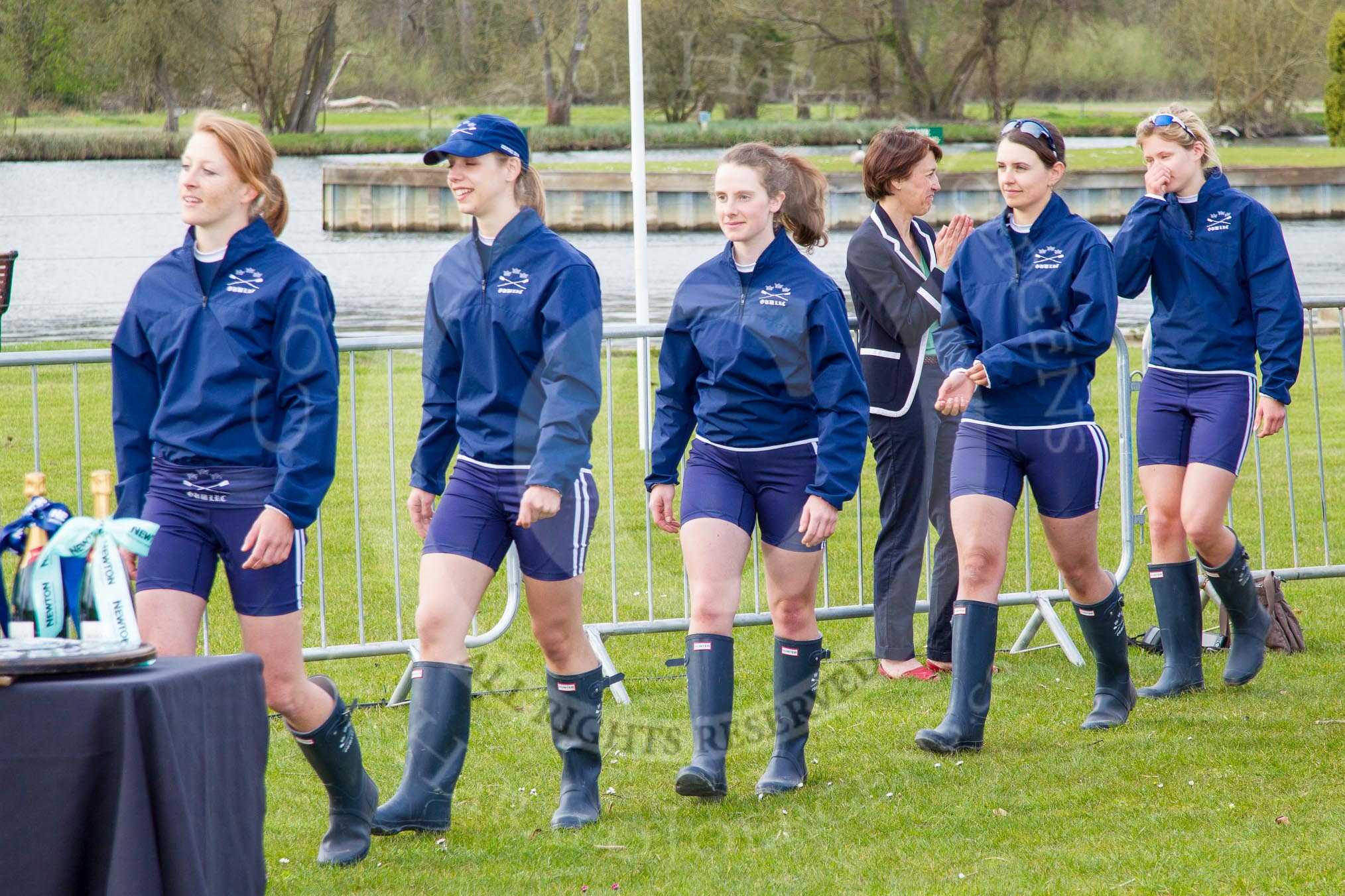 The Women's Boat Race and Henley Boat Races 2014.
River Thames,
Henley-on-Thames,
Buckinghamshire,
United Kingdom,
on 30 March 2014 at 16:53, image #483