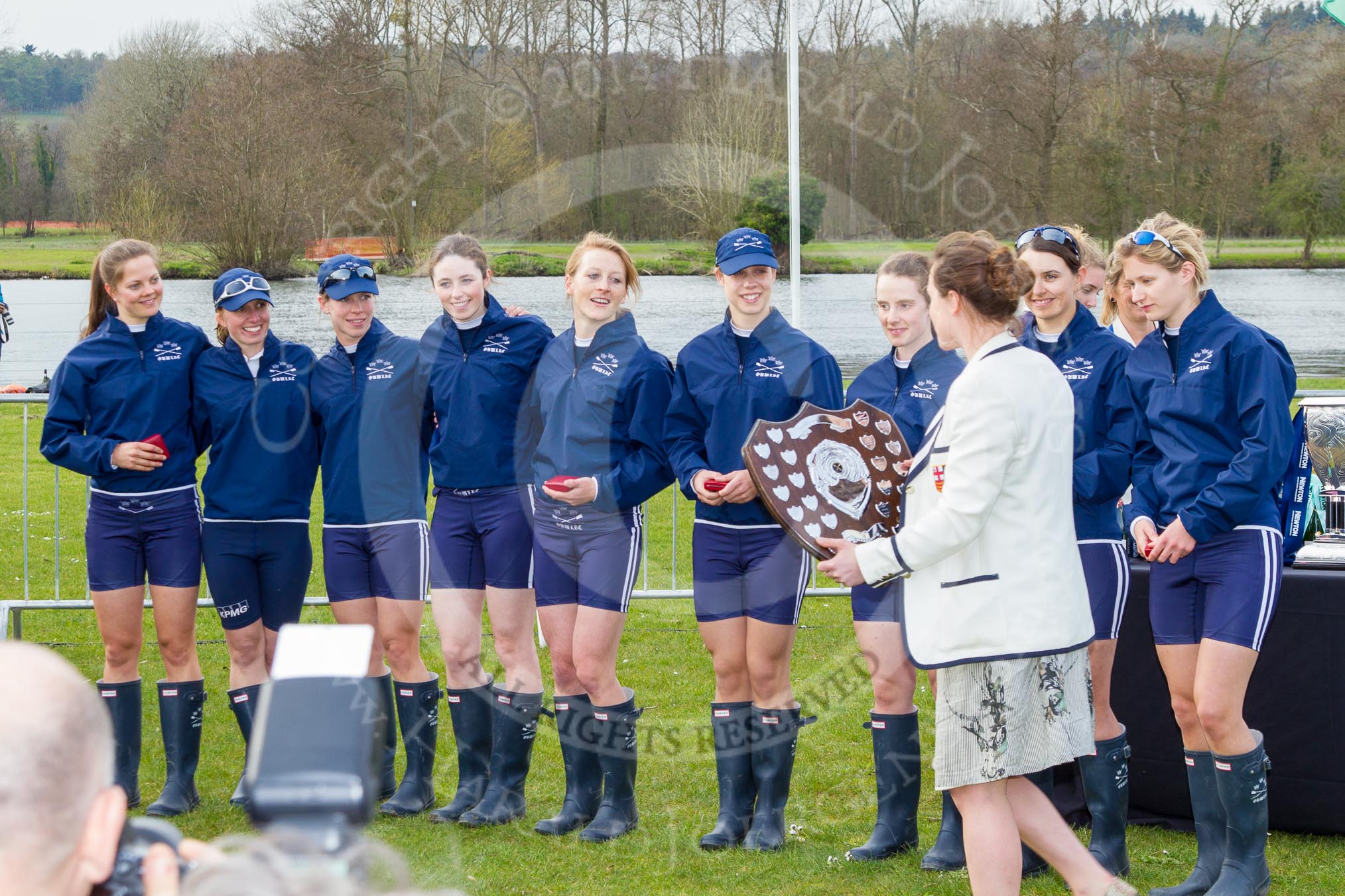 The Women's Boat Race and Henley Boat Races 2014.
River Thames,
Henley-on-Thames,
Buckinghamshire,
United Kingdom,
on 30 March 2014 at 16:54, image #486