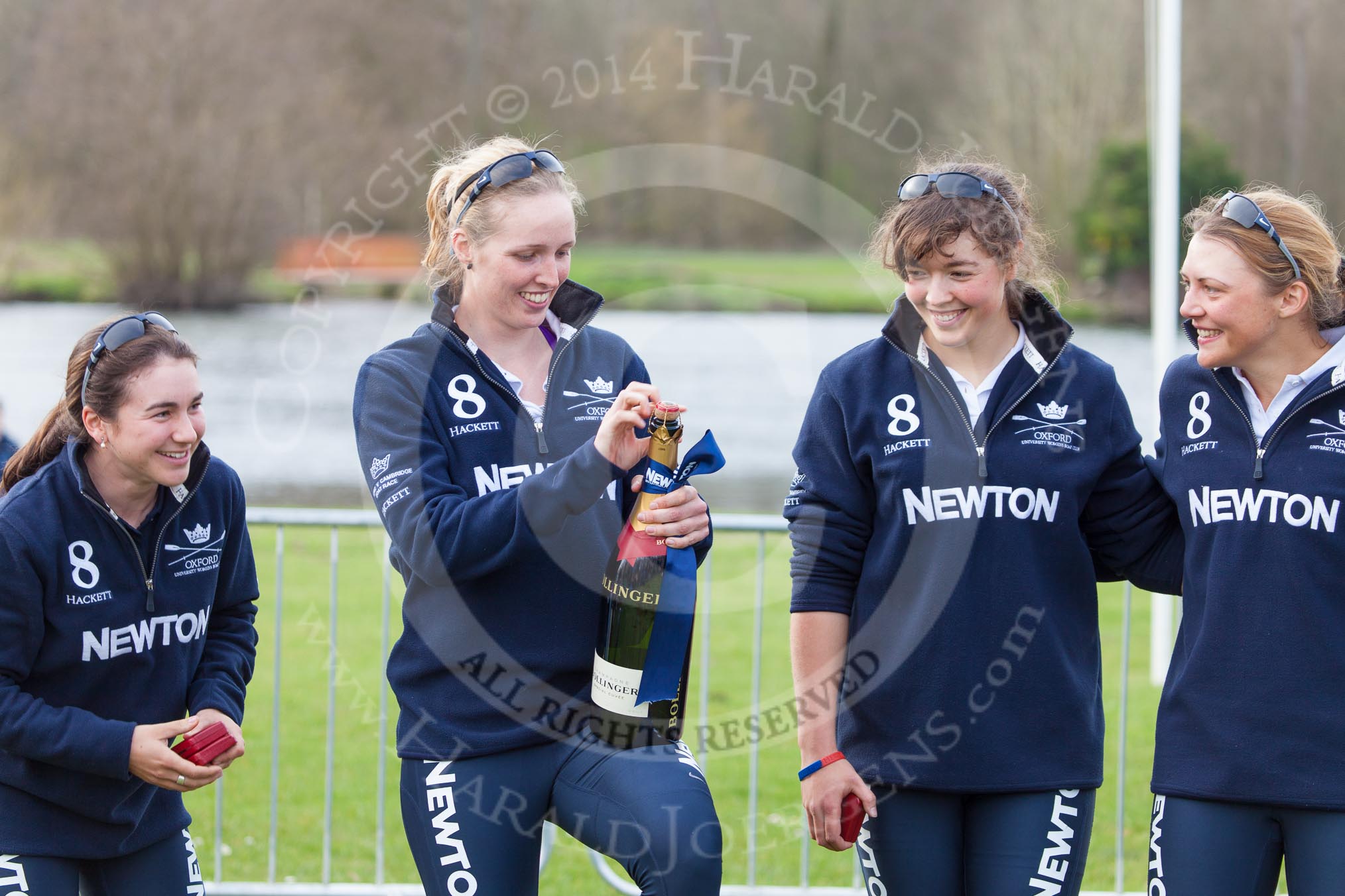 The Women's Boat Race and Henley Boat Races 2014.
River Thames,
Henley-on-Thames,
Buckinghamshire,
United Kingdom,
on 30 March 2014 at 16:56, image #502