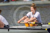 The Women's Boat Race and Henley Boat Races 2014: The Intercollegiate women's race. The Trinity College (Cambridge) boat, cox Harriet-Rose Noons, bow Nina Kamcev..
River Thames,
Henley-on-Thames,
Buckinghamshire,
United Kingdom,
on 30 March 2014 at 13:27, image #24