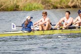 Photo 1403301352461D44761HaraldJoergens The Women's Boat Race and Henley Boat Races 2014: The Intercollegiate men's race. In the Oriel College (Oxford) boat cox Rebecca Preece, stroke Rufus Stirling, 7 Kelvin Jackson, 6 Calum Pontin..
River Thames,
Henley-on-Thames,
Buckinghamshire,
United Kingdom,
on 30 March 2014 at 13:52, image #106