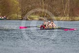 Photo 1403301353141D44797HaraldJoergens The Women's Boat Race and Henley Boat Races 2014: The Intercollegiate men's race. Downing College (Cambridge) approaching the finish line..
River Thames,
Henley-on-Thames,
Buckinghamshire,
United Kingdom,
on 30 March 2014 at 13:52, image #116