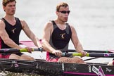 The Women's Boat Race and Henley Boat Races 2014: The Intercollegiate Men 's Race, in the Downing College boat in the 7 seat Victor Van Campen, stroke Michael Whetnall..
River Thames,
Henley-on-Thames,
Buckinghamshire,
United Kingdom,
on 30 March 2014 at 14:00, image #135