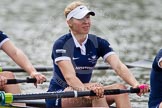 The Women's Boat Race and Henley Boat Races 2014: After the Women's Reserves - Osiris v. Blondie race. Osiris (Oxford) with 5 seat Chloe Farrar, 7 seat Claire Jamison..
River Thames,
Henley-on-Thames,
Buckinghamshire,
United Kingdom,
on 30 March 2014 at 14:25, image #196