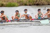 The Women's Boat Race and Henley Boat Races 2014: The CUWBC Lightweights boat with 7 Fiona Macklin, 6 Ella Barnard, 5 Valentina Futoryanova, 4 Eve Edwards, 3 Lottie Meggit..
River Thames,
Henley-on-Thames,
Buckinghamshire,
United Kingdom,
on 30 March 2014 at 14:49, image #239