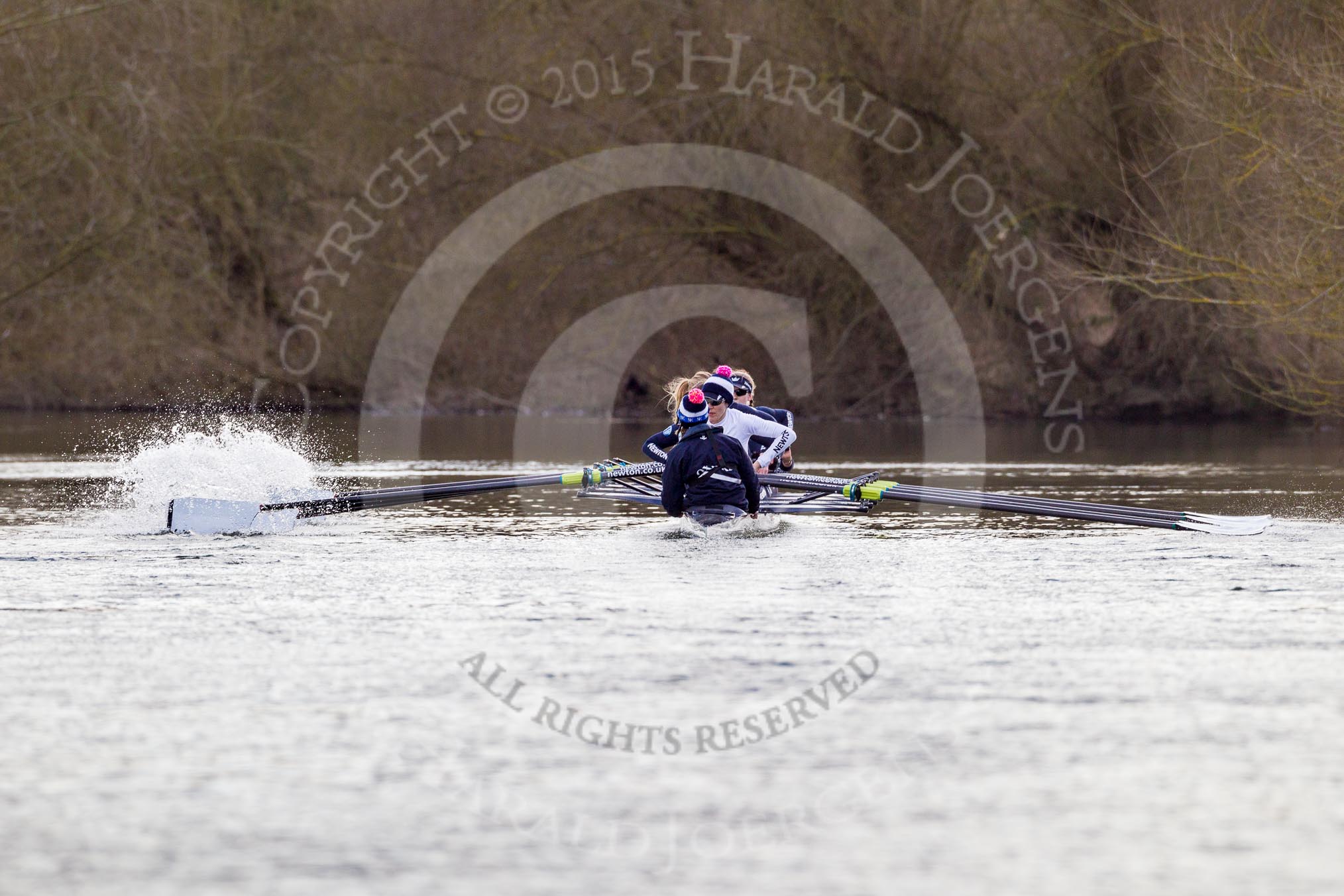 The Boat Race season 2015: OUWBC training Wallingford.

Wallingford,

United Kingdom,
on 04 March 2015 at 15:50, image #100