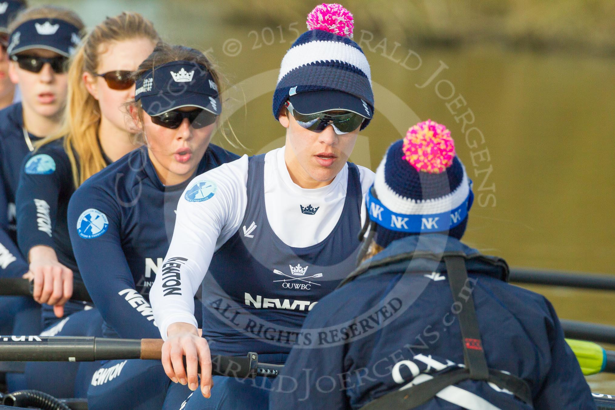The Boat Race season 2015: OUWBC training Wallingford.

Wallingford,

United Kingdom,
on 04 March 2015 at 15:59, image #135