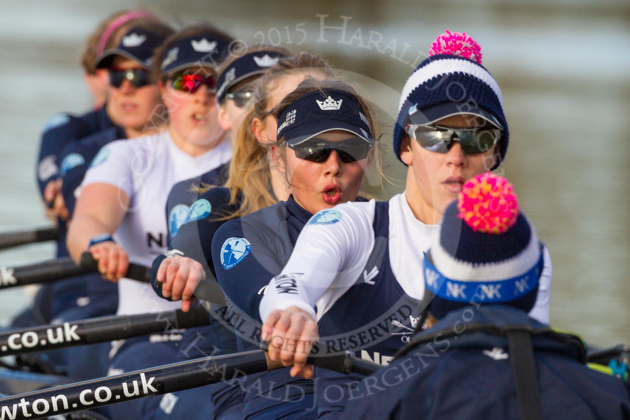 The Boat Race season 2015: OUWBC training Wallingford.

Wallingford,

United Kingdom,
on 04 March 2015 at 15:59, image #137