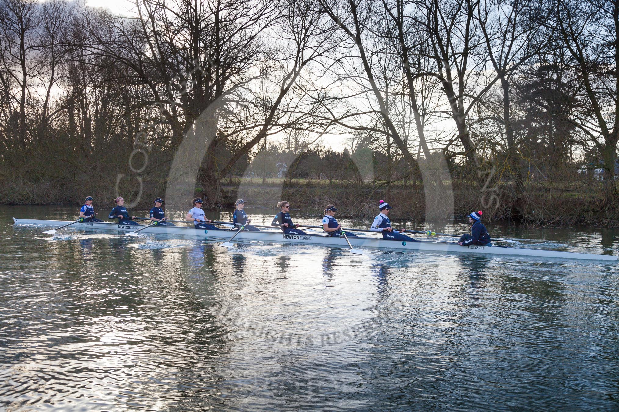 The Boat Race season 2015: OUWBC training Wallingford.

Wallingford,

United Kingdom,
on 04 March 2015 at 16:19, image #195
