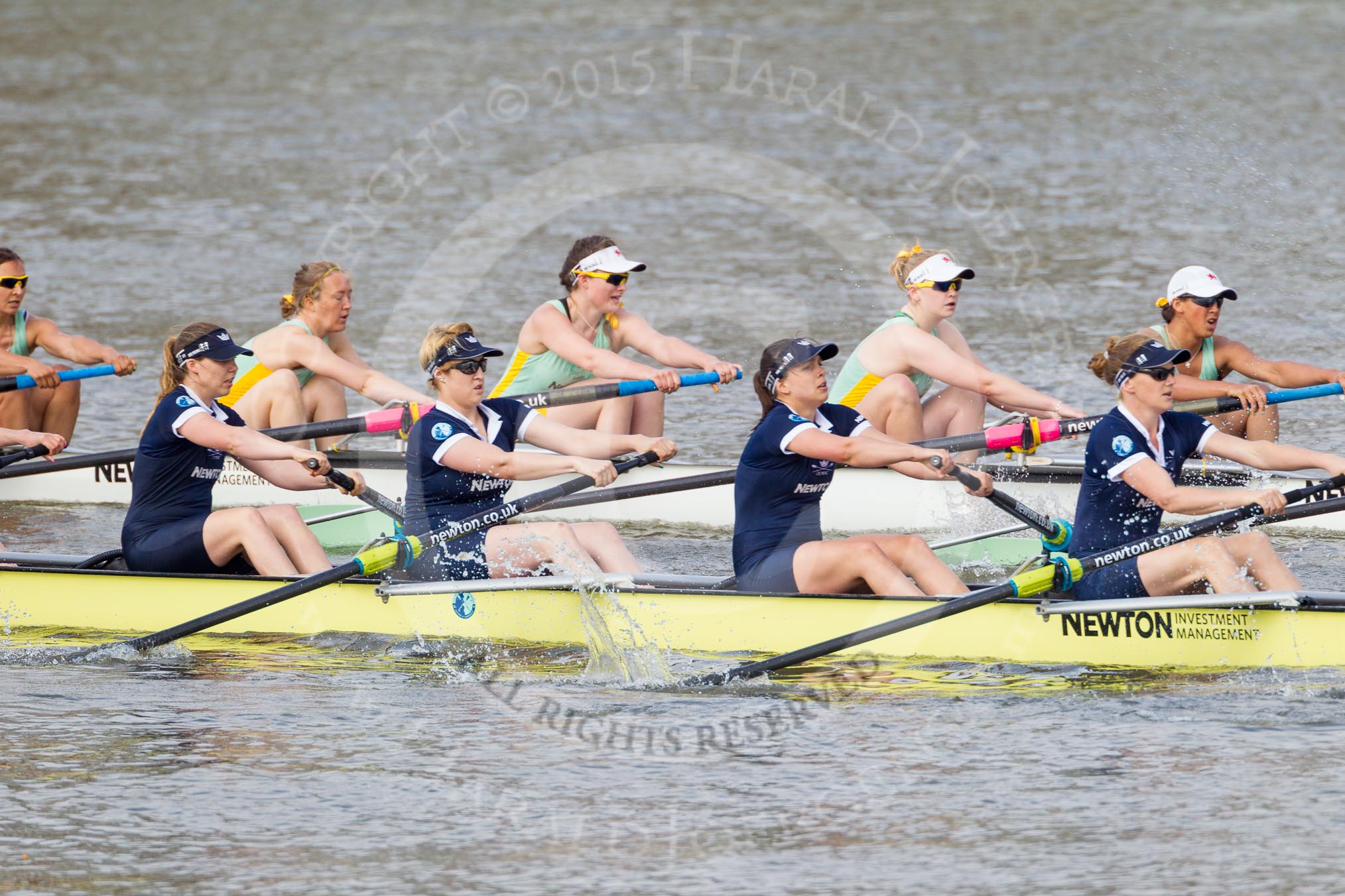 The Boat Race season 2015 - Newton Women's Boat Race.
River Thames between Putney and Mortlake,
London,

United Kingdom,
on 10 April 2015 at 16:03, image #123