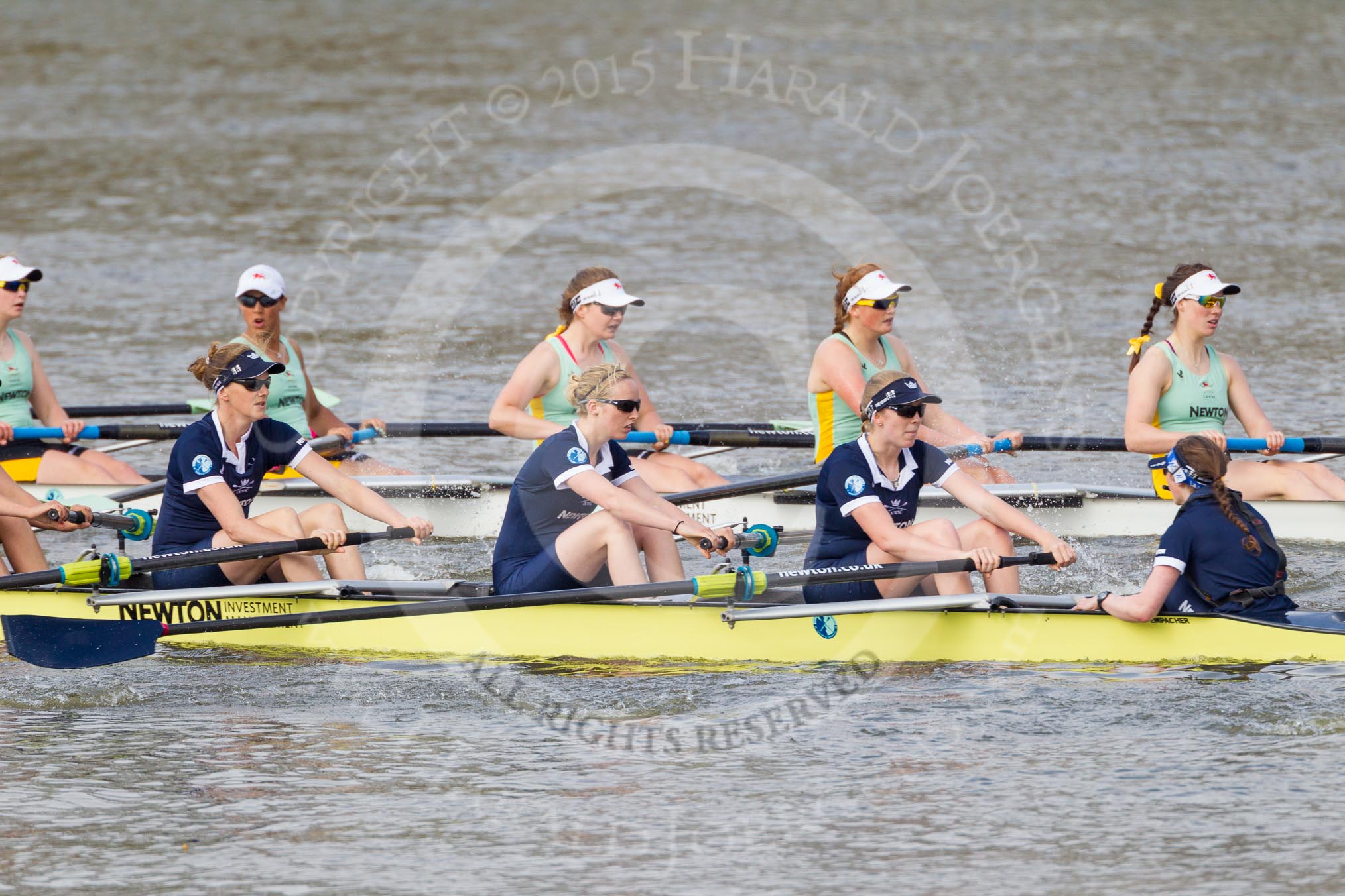 The Boat Race season 2015 - Newton Women's Boat Race.
River Thames between Putney and Mortlake,
London,

United Kingdom,
on 10 April 2015 at 16:03, image #124
