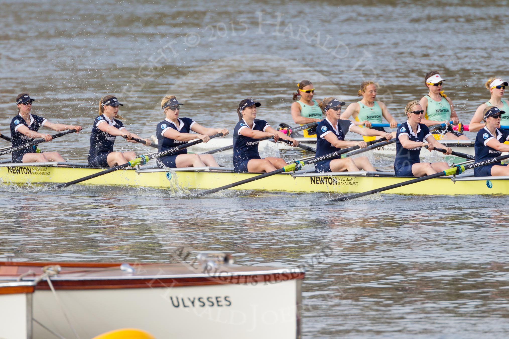 The Boat Race season 2015 - Newton Women's Boat Race.
River Thames between Putney and Mortlake,
London,

United Kingdom,
on 10 April 2015 at 16:03, image #130