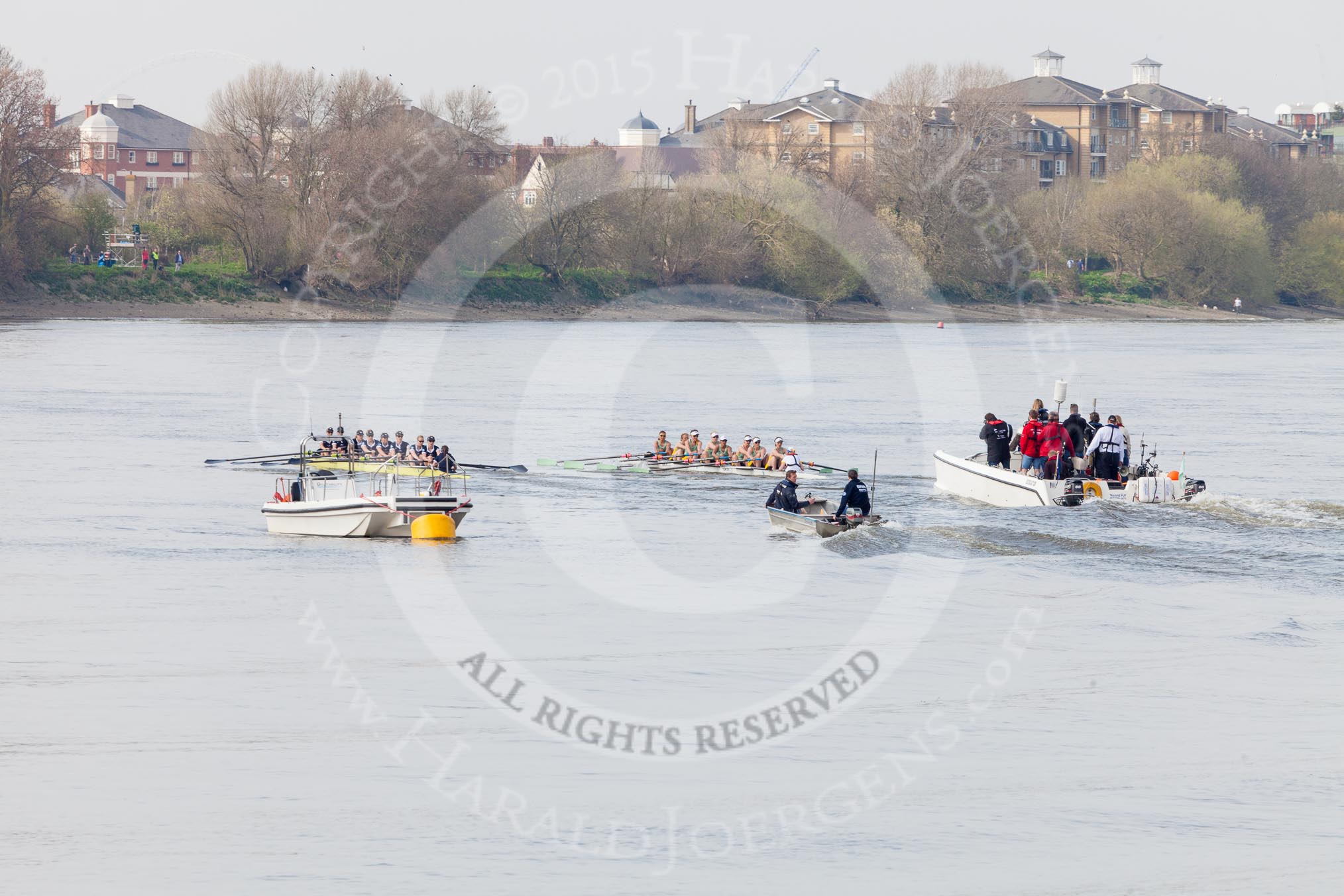 The Boat Race season 2015 - Newton Women's Boat Race.
River Thames between Putney and Mortlake,
London,

United Kingdom,
on 10 April 2015 at 16:03, image #137