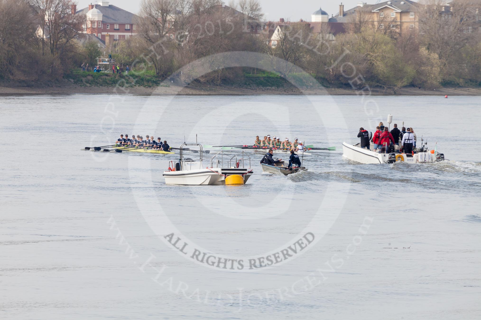 The Boat Race season 2015 - Newton Women's Boat Race.
River Thames between Putney and Mortlake,
London,

United Kingdom,
on 10 April 2015 at 16:03, image #138