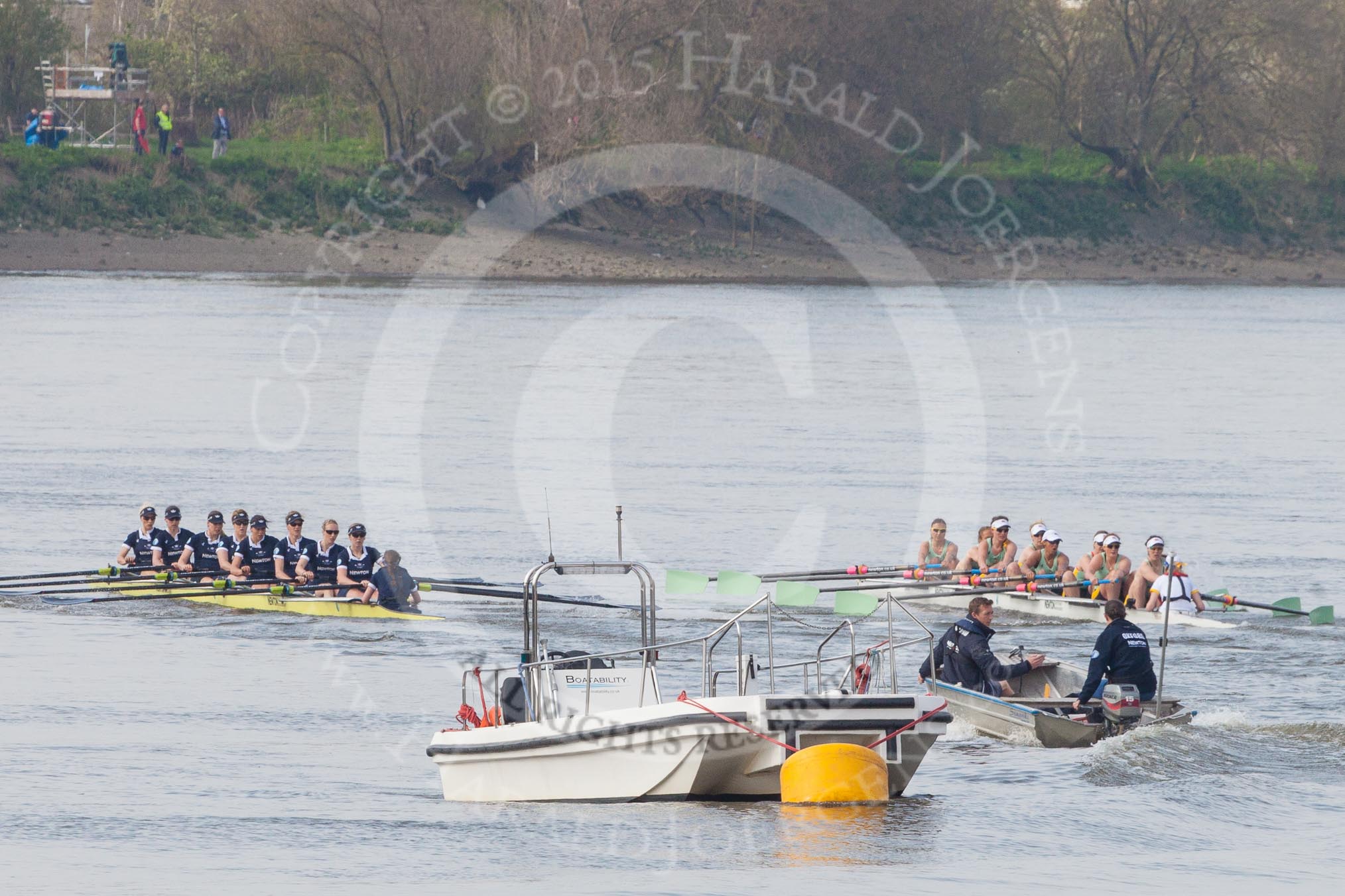 The Boat Race season 2015 - Newton Women's Boat Race.
River Thames between Putney and Mortlake,
London,

United Kingdom,
on 10 April 2015 at 16:03, image #139