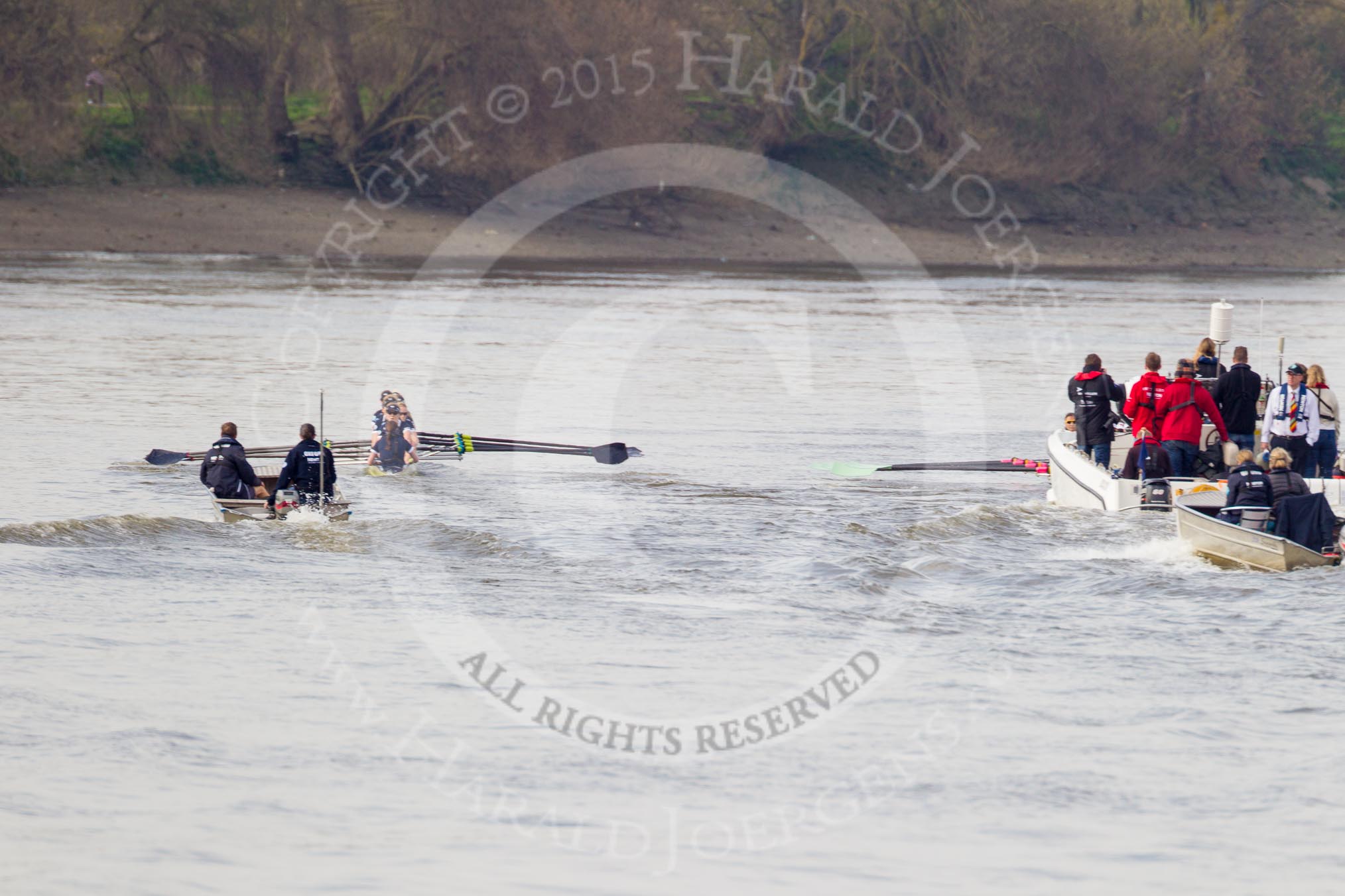 The Boat Race season 2015 - Newton Women's Boat Race.
River Thames between Putney and Mortlake,
London,

United Kingdom,
on 10 April 2015 at 16:04, image #144