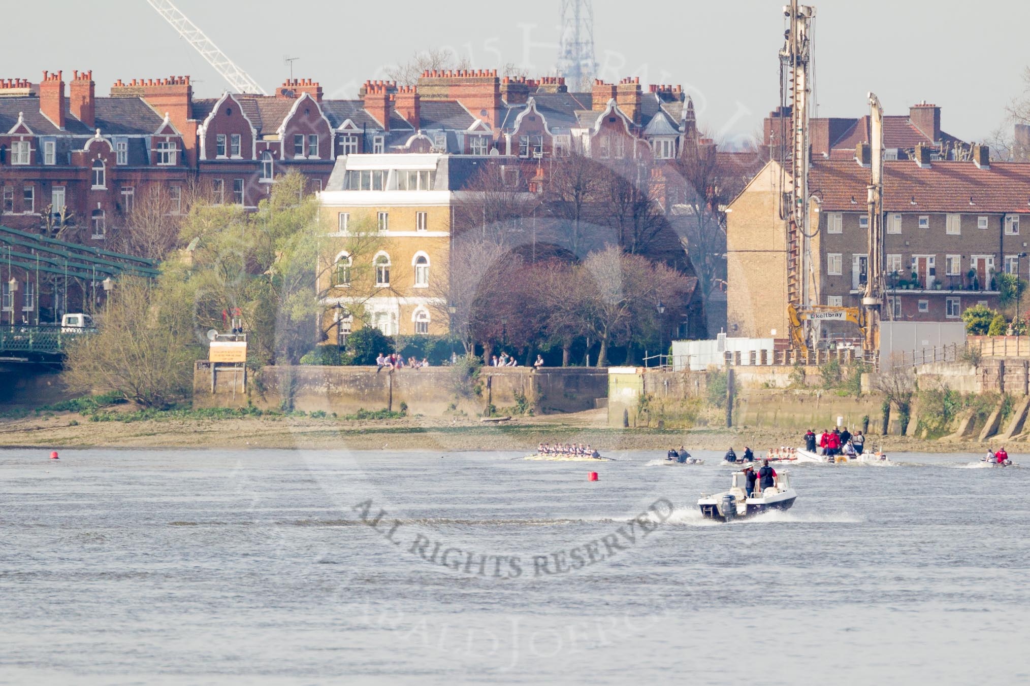 The Boat Race season 2015 - Newton Women's Boat Race.
River Thames between Putney and Mortlake,
London,

United Kingdom,
on 10 April 2015 at 16:07, image #162