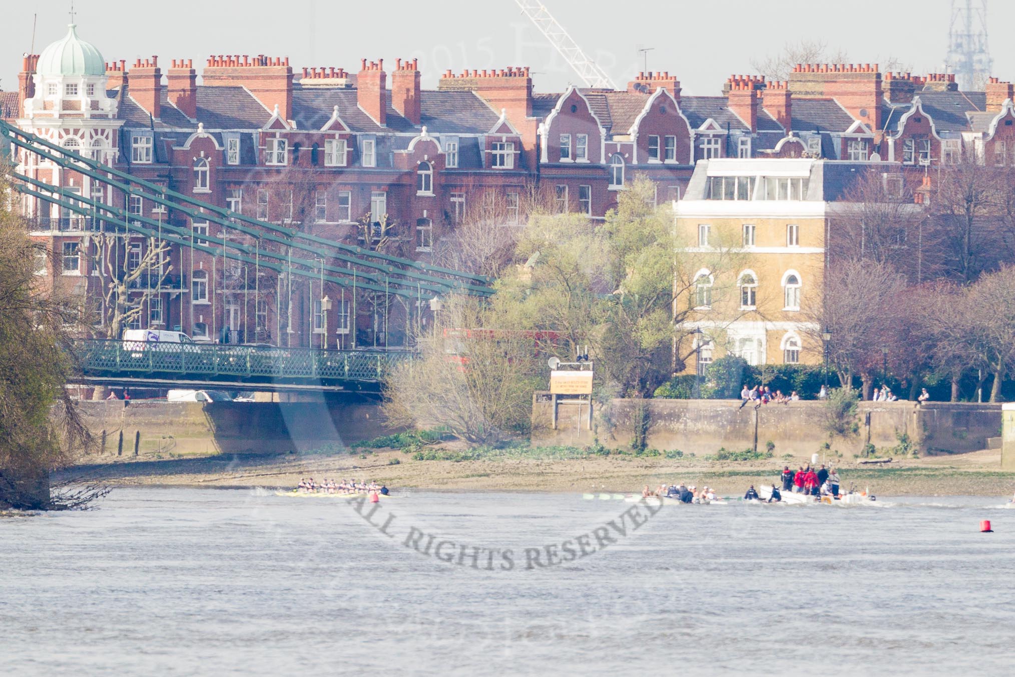 The Boat Race season 2015 - Newton Women's Boat Race.
River Thames between Putney and Mortlake,
London,

United Kingdom,
on 10 April 2015 at 16:08, image #164