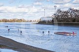 The Boat Race season 2015 - Newton Women's Boat Race.
River Thames between Putney and Mortlake,
London,

United Kingdom,
on 11 April 2015 at 11:59, image #1