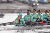 The Boat Race season 2016 - Women's Boat Race Trial Eights (CUWBC, Cambridge): "Tideway"  during the race at the boathouses, cox-Olivia Godwin, stroke-Daphne Martschenko, 7-Thea Zabell, 6-Alexandra Wood, 5-Lucy Pike.
River Thames between Putney Bridge and Mortlake,
London SW15,

United Kingdom,
on 10 December 2015 at 11:04, image #47