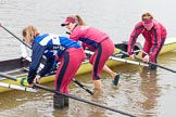 The Boat Race season 2016 - Women's Boat Race Fixture CUWBC vs OBUBC.
River Thames between Putney Bridge and Mortlake,
London SW15,

United Kingdom,
on 31 January 2016 at 15:18, image #19