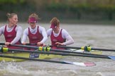 The Boat Race season 2016 - Women's Boat Race Fixture CUWBC vs OBUBC.
River Thames between Putney Bridge and Mortlake,
London SW15,

United Kingdom,
on 31 January 2016 at 16:26, image #153