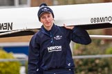 Photo 1602291515271D49998HaraldJoergens The Boat Race season 2016 - OUWBC training Wallingford: Georgie Daniell, bow in Osiris, the OUWBC reserve boat.
River Thames,
Wallingford,
Oxfordshire,
on 29 February 2016 at 15:15, image #24
