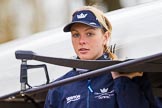 The Boat Race season 2016 - OUWBC training Wallingford: Emma Spruce, 2 seat in the OUWBC Blue Boat.
River Thames,
Wallingford,
Oxfordshire,

on 29 February 2016 at 15:31, image #49