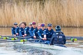 The Boat Race season 2016 - OUWBC training Wallingford.
River Thames,
Wallingford,
Oxfordshire,

on 29 February 2016 at 16:17, image #98